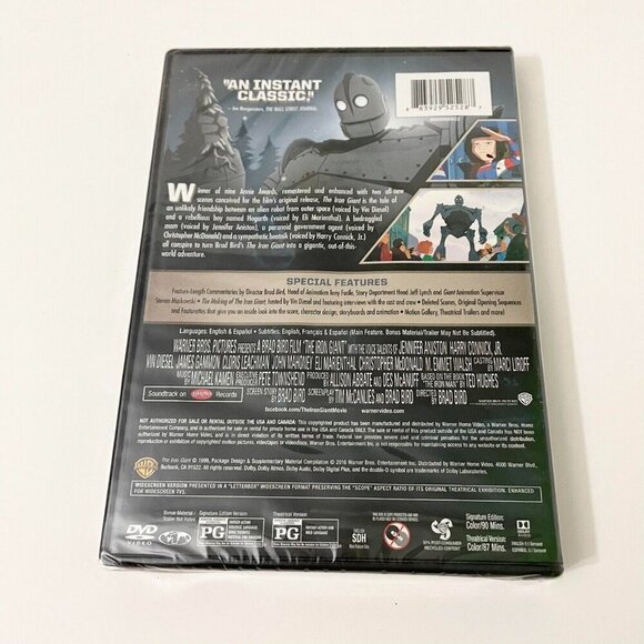 The Iron Giant Signature Edition DVD A Brad Bird Film - Picture 4 of 12